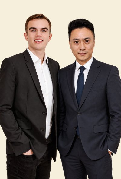 Branislav Hrivnak and Fan Xin, the two managing partners
